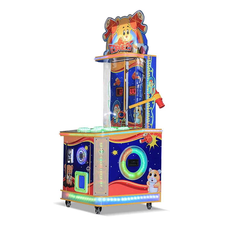 Whack-a-mole Indoor Game Center 2 Players Hitting Mouse Arcade Machine for Sale