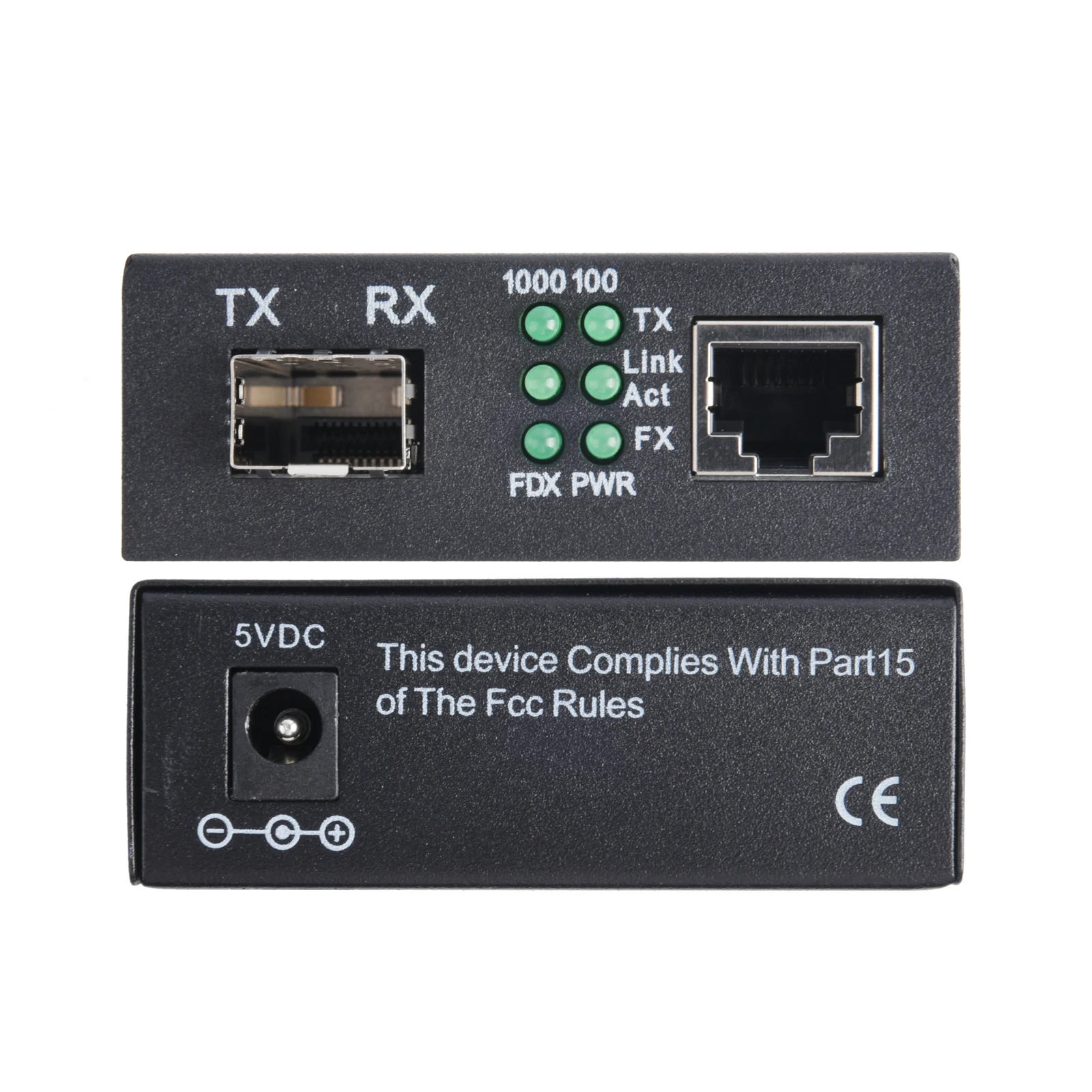جيجابت SFP محول الوسائط 1 SFP إلى 1/2/4/8 منافذ RJ45 10/100/1000Mbps محول إيثرنت الألياف البصرية لكاميرا IP