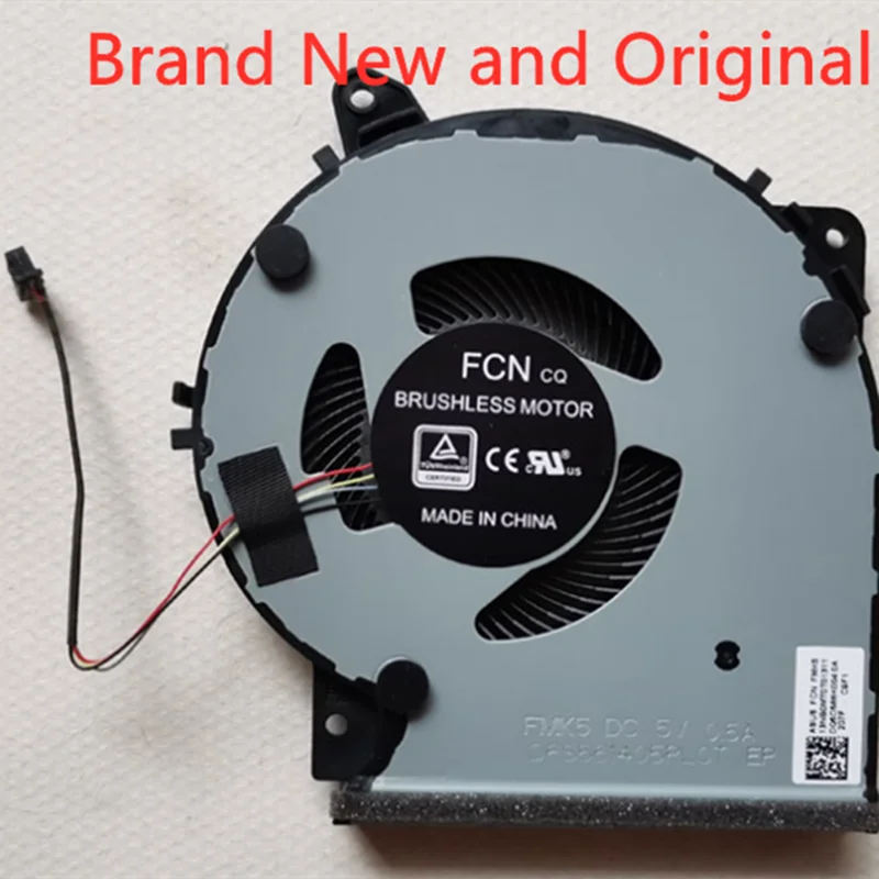 NEW ORIGINAL LAPTOP COOLING FAN COOLER FOR ASUS DFS561405PL0T FML0 DC 5V 0.5A 13NB0MT0T01311 13N1-A7M0121