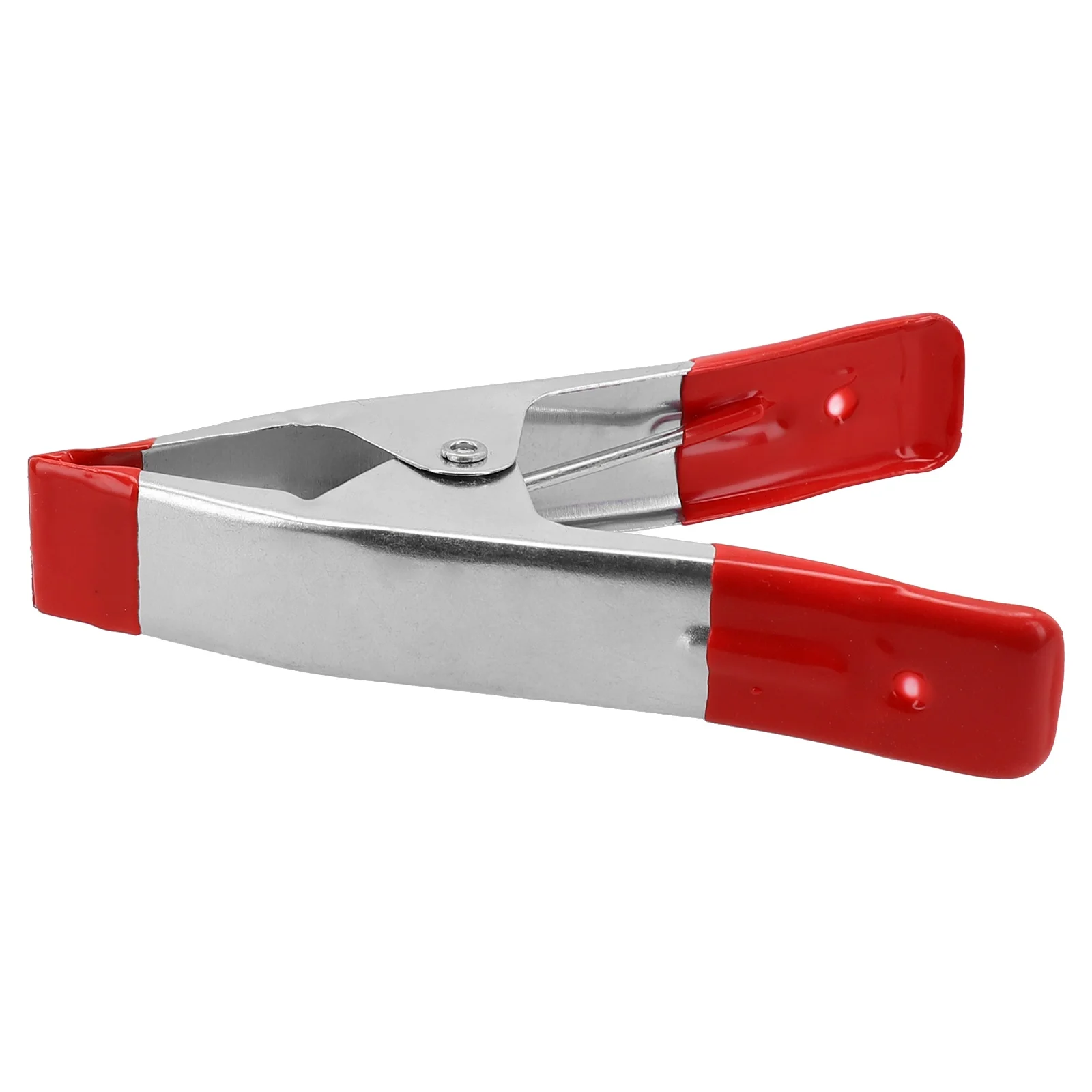 Robust Metal Spring Clamps, Secure Grip with Rubber Pads, Suitable for Woodworking, Hanging, and Fixing Materials