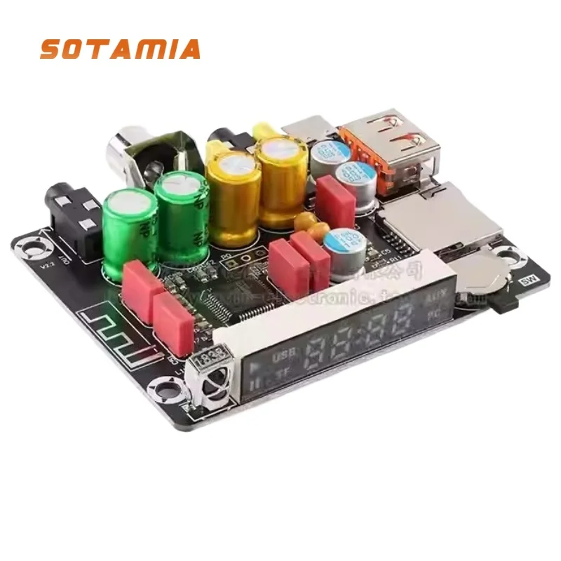 

SOTAMIA DSP Fever без потерь Bluetooth U диск звуковая карта коаксиальный TF модуль декодирования усилитель мощности предварительная настройка громкоговоритель