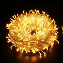 holiday Led christmas lights outdoor 20M 10M led string lights decoration for party holiday wedding Garland