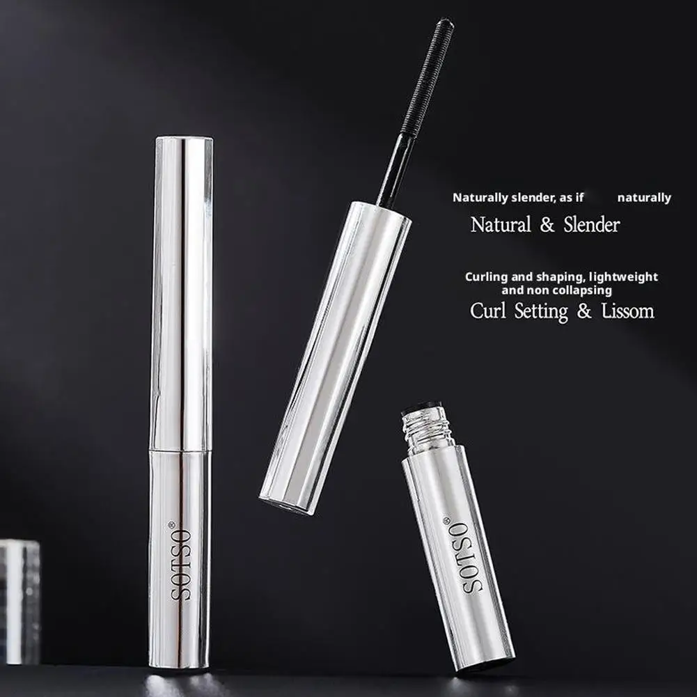 Rímel preto de secagem rápida, 25g, de longa duração, não mancha, primer para cílios, à prova de suor, à prova d'água, rímel feminino 2025