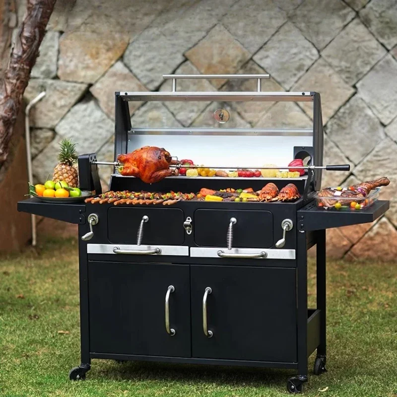 Charcoal grill, household barbecue stove