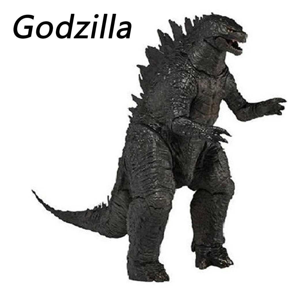 

Godzilla Vs. King Kong Action Toy Figures Multiple Movie Versions Joint Movable Godzilla Models Periphery Garage Kit Ornament