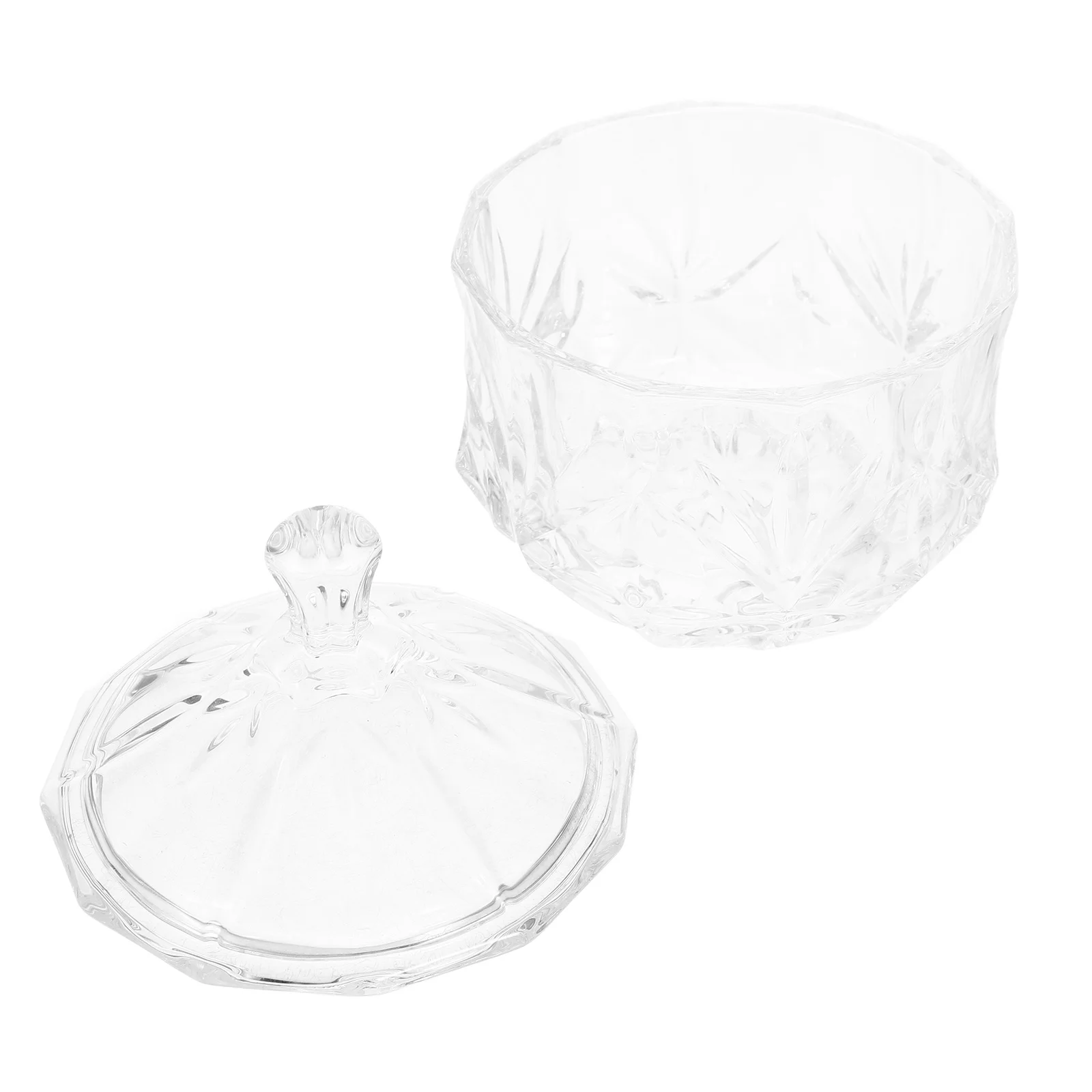 جرة تخزين بخمس أوراق، حامل مجوهرات مصنوع بحرفية رائعة، حاوية شفافة للخواتم والقلائد والحلي #4