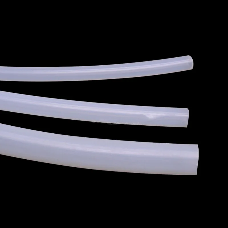 1M ID 2-15mm Trasparente Silicone per uso alimentare Gomma morbida Tubo trasparente per birra Latte Tubo flessibile per acqua potabile Tubo flessibile insapore