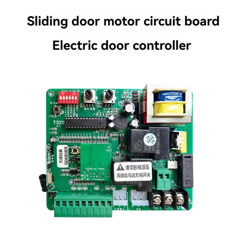 B29C-Wifi Sliding Gate Opener Controller Board With 3 433Mhz Remote Control Motherboard Circuit Card For Automatic Gate