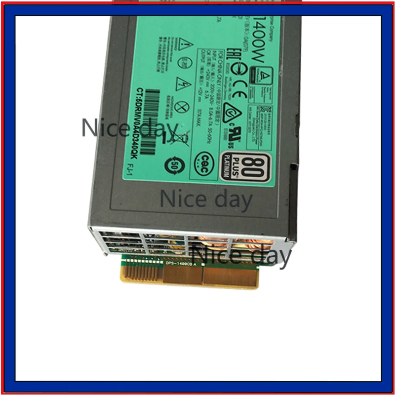 Original For DL388 G9 Gen9 DL388G9 Switching DPS-1400CB A HSTNS-PD43 720620-B21 754383-001 733428-101 1400W Server Power Supply