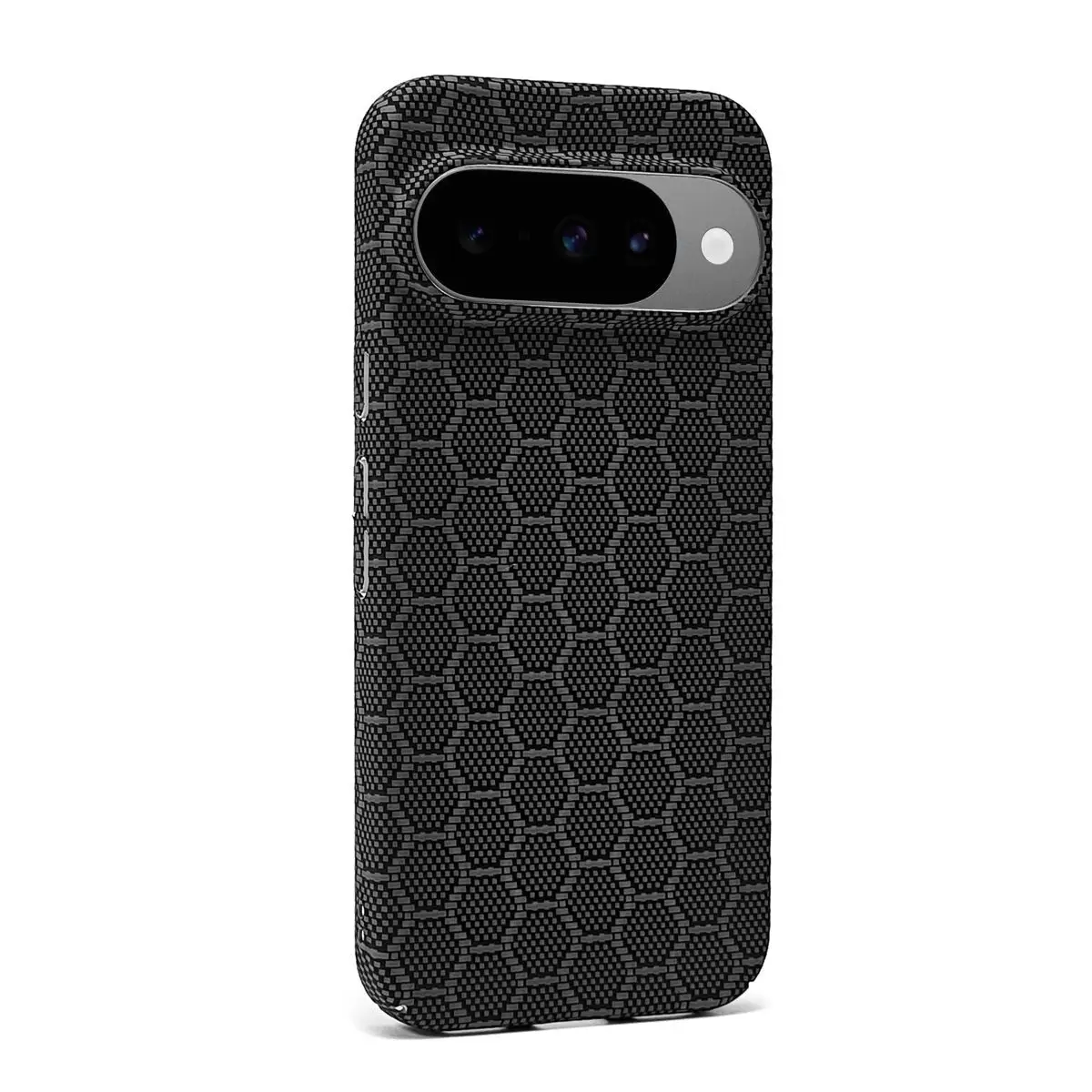 Hülle für Google Pixel 11 10 Pro XL mit integrierter magnetischer Kevlar-Kohlefaser-Struktur, hautfreundlicher, stoßfester PC-Schutzhülle