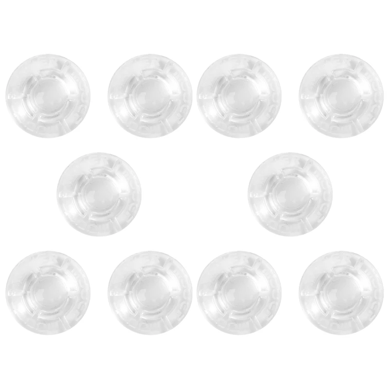 MOOER 10Pcs Mushroom Guitar Effect Pedal Foot Nail Cap Amplifiers Foot Switch Guitar Pedal Knob Protector