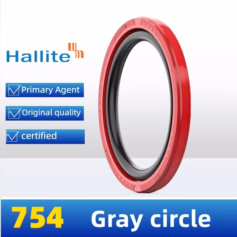 Hallite composite oil seal sealing ring H754 polyurethane piston hole wear ring with Gly ring 20 25 30 40 50  60*3.2 4.2 6.3