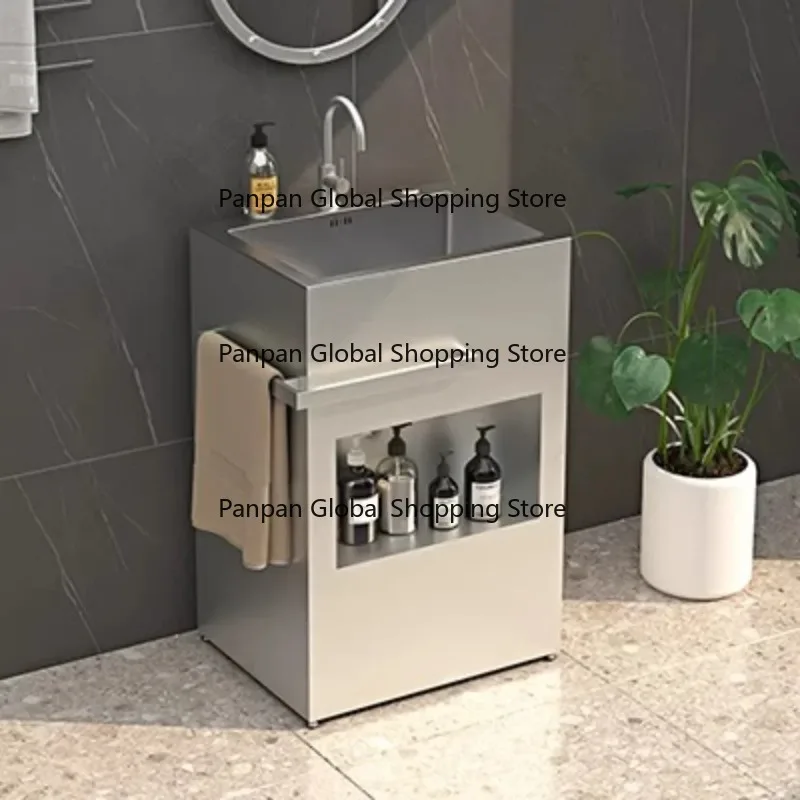 

Wr-ought iron industrial wind wash basin per-sonalized wash basin retro integr-ated floor column type