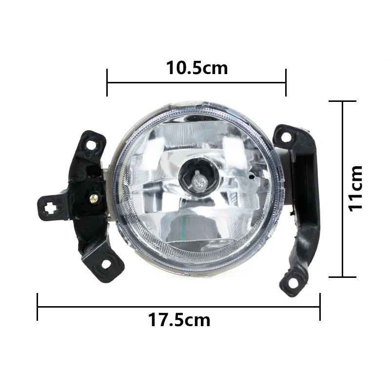 Front Bumper Fog Lamp For Chevy Chevrolet Spark Matiz 2007-2009 Foglight Headlight 96590410 96590409 With Bulbs Car Accessories