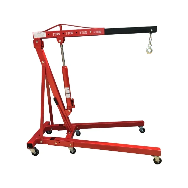 2 Ton and 3ton Shop Engine Crane with Max. Lifting Height 230cm for Auto Repair