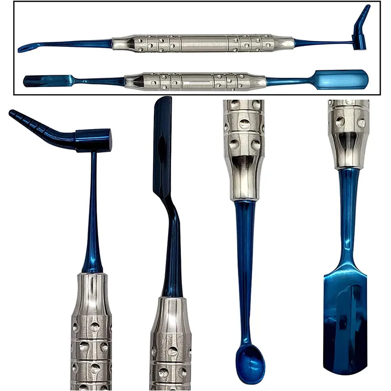 Dental Implantat Knochen Transplantat-Träger Titan Beschichtet Stopfer und Packer 6 stücke, durch Kluge-Linker – Detail 4