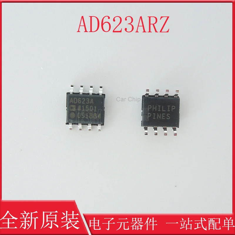 

New Original 2pcs Ad623arz-r7 Soic-8 Single-supply Rail-to-rail Low-cost Instrumentation Amplifier Chip One-stop List