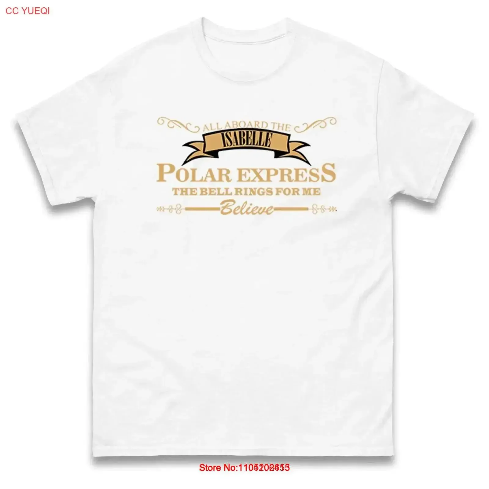 تي شيرت Believe All Aboard The Isabelle Christmas تي شيرت Polar Express عتيق مغسول ملابس الشارع للجنسين متعدد الاستخدامات قابل للتنفس