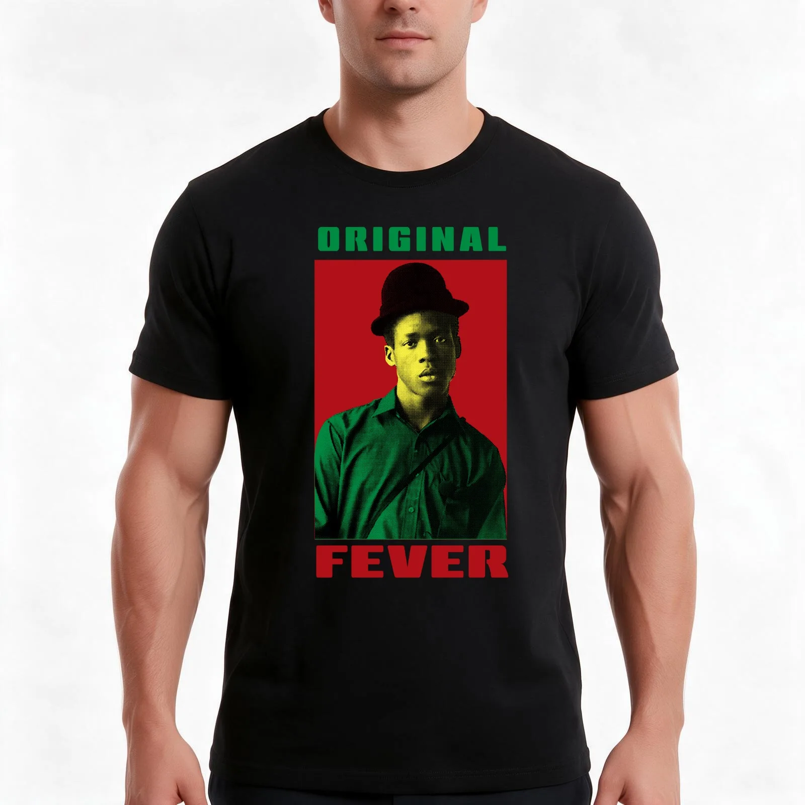 Original Fever with Tenor Saw T-Shirt, Summer Casual Cotton Tee, Oversized Streetwear Tops, Vintage Graphic Print, 100% Cotton
