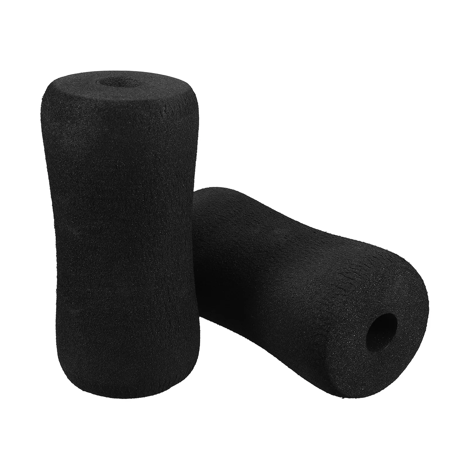 Cubiertas de mango para equipo de Fitness, mangas de esponja suaves para taburete con mancuernas, almohadilla para pies, rodillo, piezas de repuesto para gimnasio, tubo liso, 2 uds.