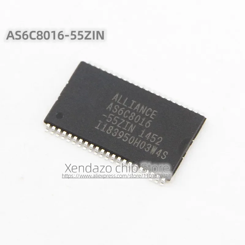 5pcs/lot AS6C8016-55ZIN AS6C8016 TSOP-44 package Original genuine 512K memory chip