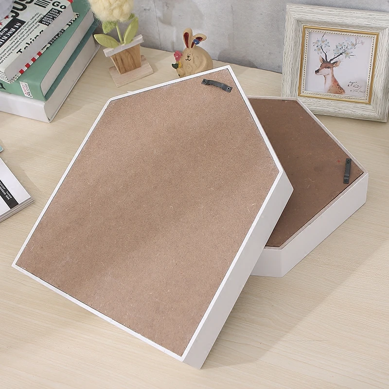 Home wall decoration handmade key wooden hook storage box multipurpose keys hanging for clothes stand WF1029