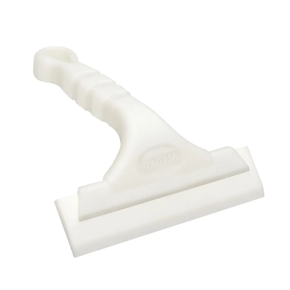 Car Glass Film Scraper Tool with Silicone Blade and Plastic Handle for Efficient For Window Cleaning and Film Packaging Removal