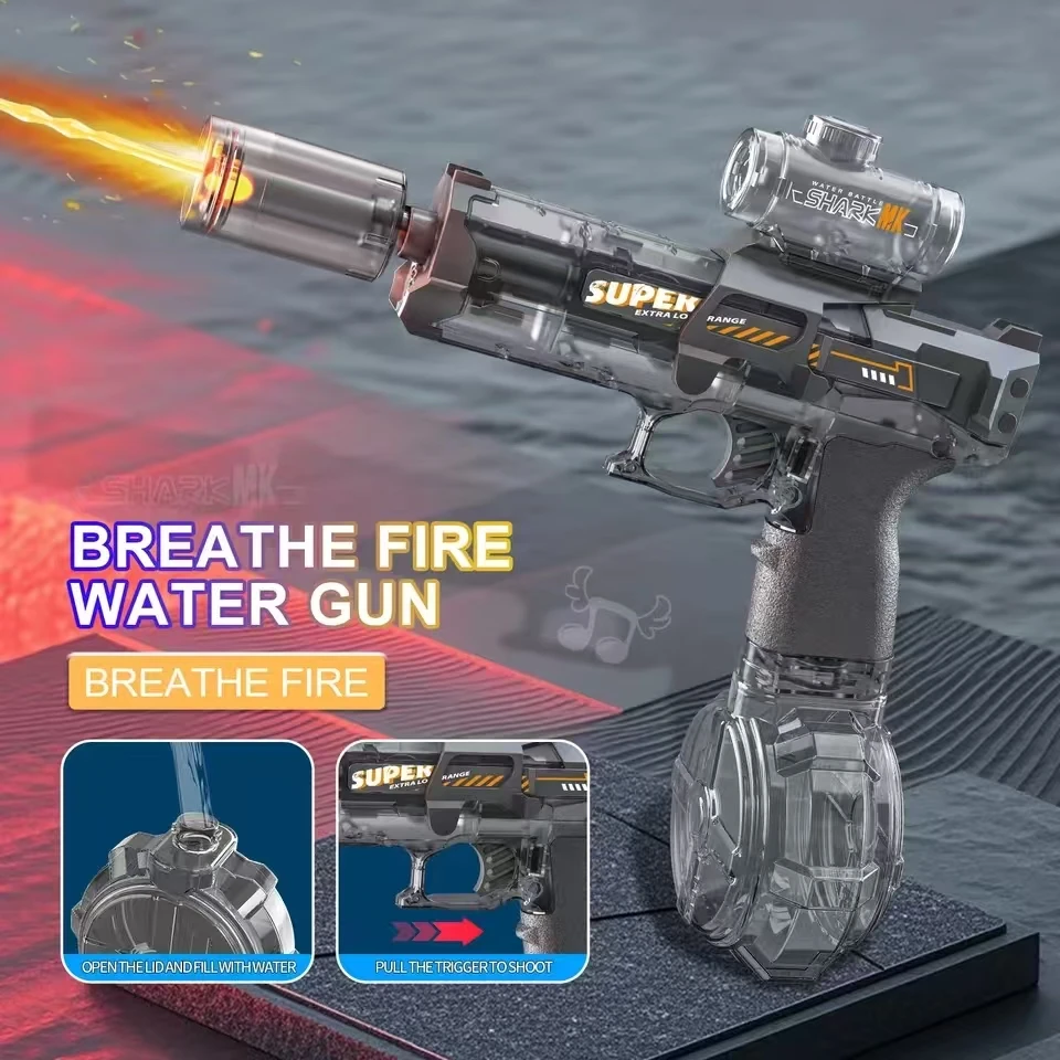 Pistol Air Listrik untuk Dewas - Kids Outdoor Water Toys ulasan dan harga