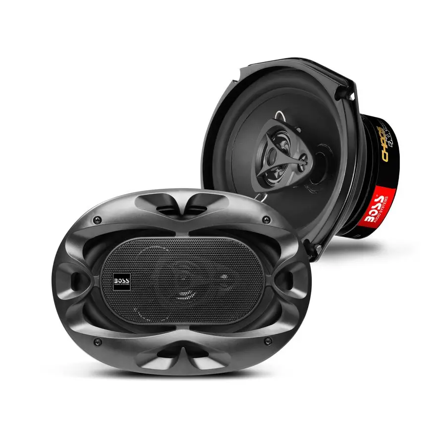 

CH6930B 6 x 9 Inch Car Door Speakers 400 Watts Max Pair, Coaxial, 3 Way, Full Range, 4 Ohms, Sold in Pairs, Bocinas para Carro