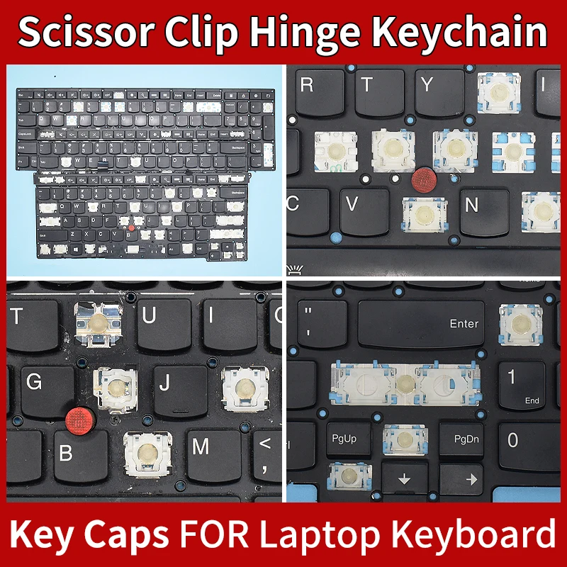 Replacement Key Cap&Hinge For Lenovo IBM Thinkpad X1 Carbon Gen 3 3rd 2015 YOGA S1 S240 Yoga 370 S5-531 Keyboard Keys Keycaps