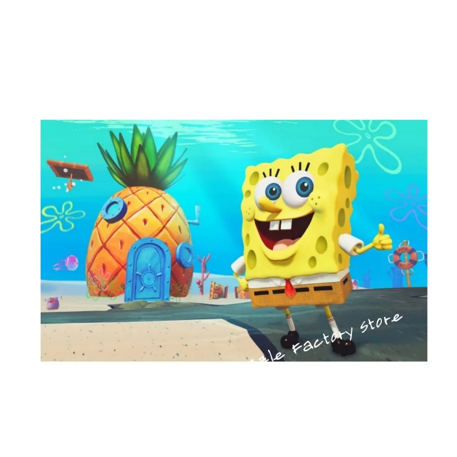 Spongebob Squarepants Cartoon Jigsaw Puzzle Cardboard/wooden 108/200/300/500/1000 Pieces Puzzles for Adults Kids Gifts Toys Game