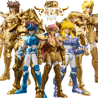 Blokees Saint Seiya Aldebaran Siegfried Pegasus Cygnus Camus Action Figure Scorpio Milo Leo Aiolia Anime Model Doll Toy XMAS Gif