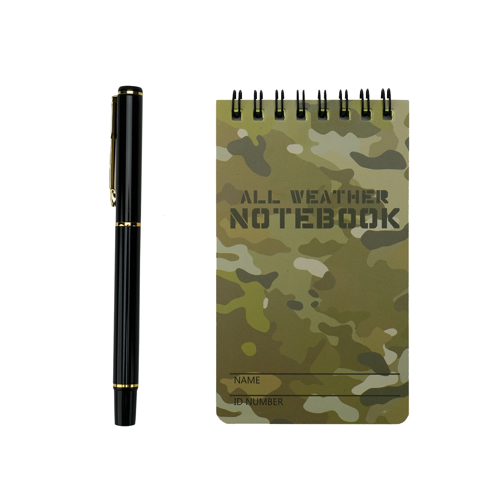 Tactical Outdoor Waterproof Notepad for Military Outdoor Camping Training All-Weather Records