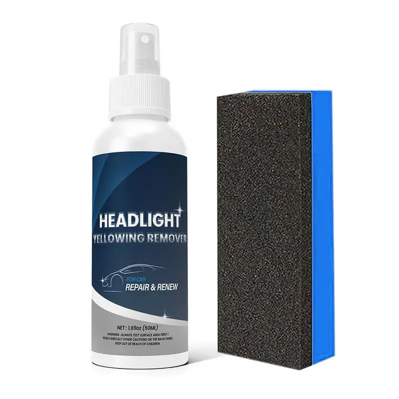 

Head Light Cleaner For Cars Liquid For Headlight Polish And Repair Restore And Repair Dull Yellow Headlights Remove Scratches