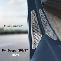 For Deepal S07 Car Front Bumper Air Outlet Insect Blocking Cover Side Cooling Vent Dust Cover Protection Accessories