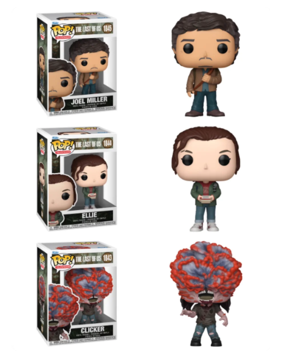 

Funko Pop The Last Of Us Clicker #1843 Action Figure Limited Edition Vinyl Model Toys Genuine Sculpture Dolls Collect Decor Gift