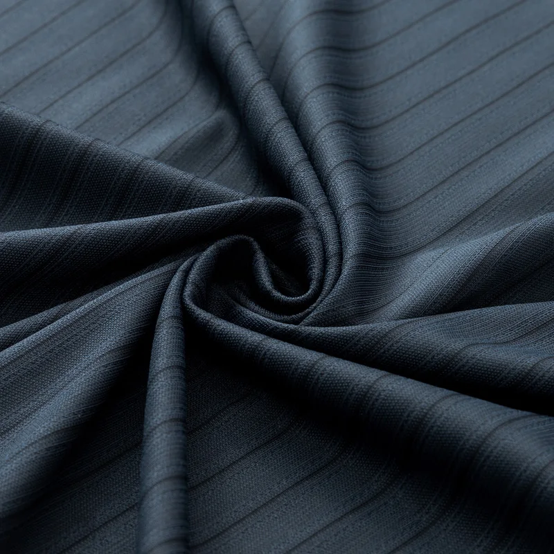 Polyamid Spandex Luxus Shirts Für Männer Langarm Gestreiften Elastischen Frühling Qualität Glatte Komfortable Nahtlose Camisas De Hombre