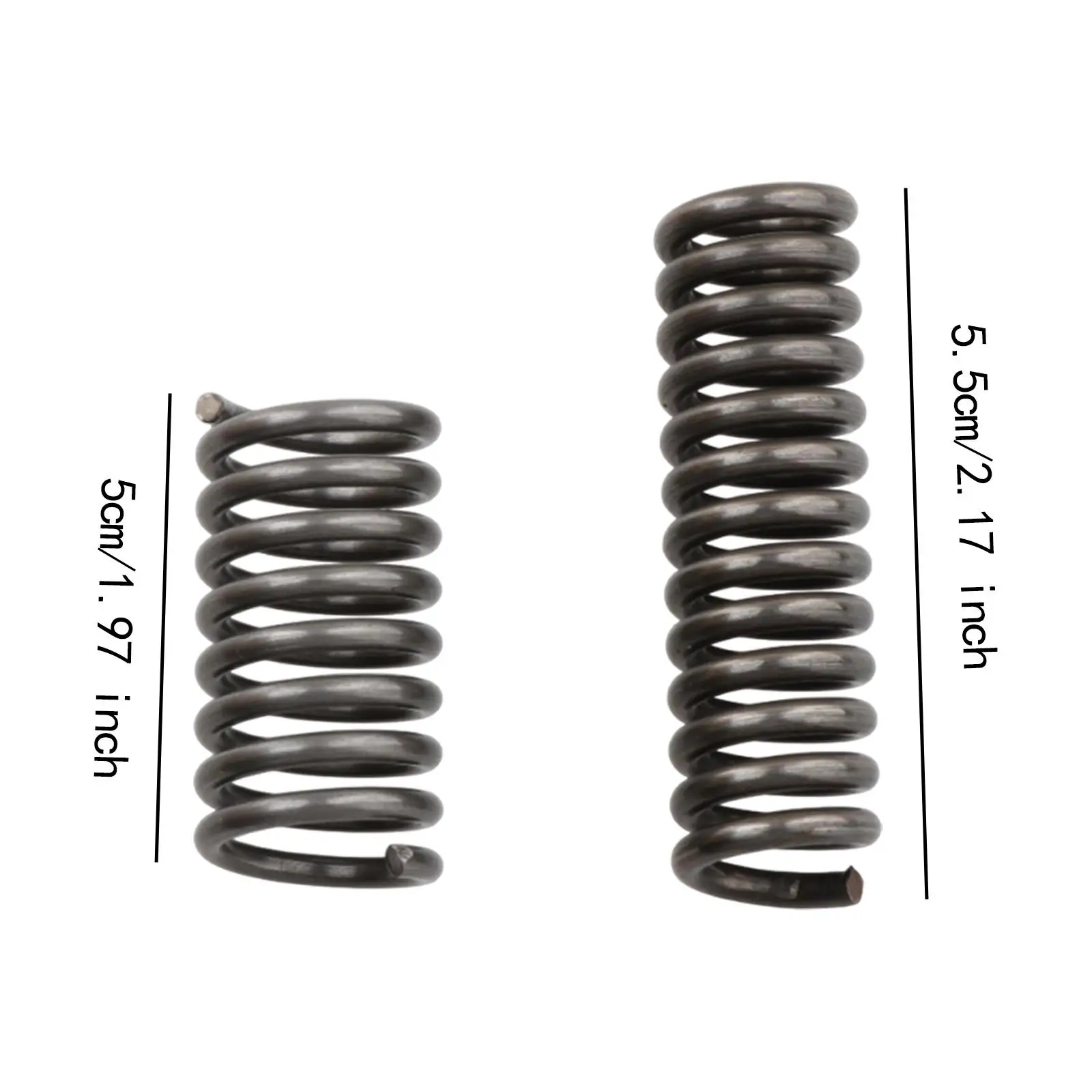 2x AV Bufferr Spring Set Metal Resistente MS211 MS181C Substituição Direta