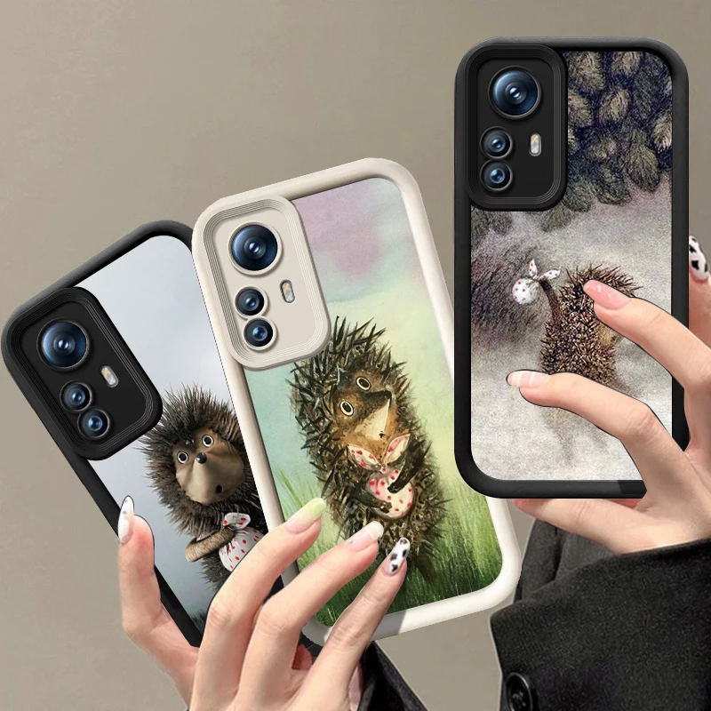 Hedgehog in the Fog Phone Case For Xiaomi POCO F5 M3 M4 M6 Plus X3 X5 X6 Pro 5G F3 X4 GT NFC C55 C61 C65 C75 F4 M5S