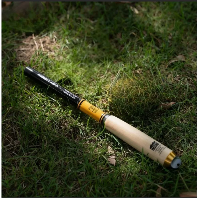 

Желтая удочка с микропотоком, ручная удочка для улицы, ультра короткая, ультра легкая и удобная рыболовная удочка, миниатюрный компактный инструмент для хранения