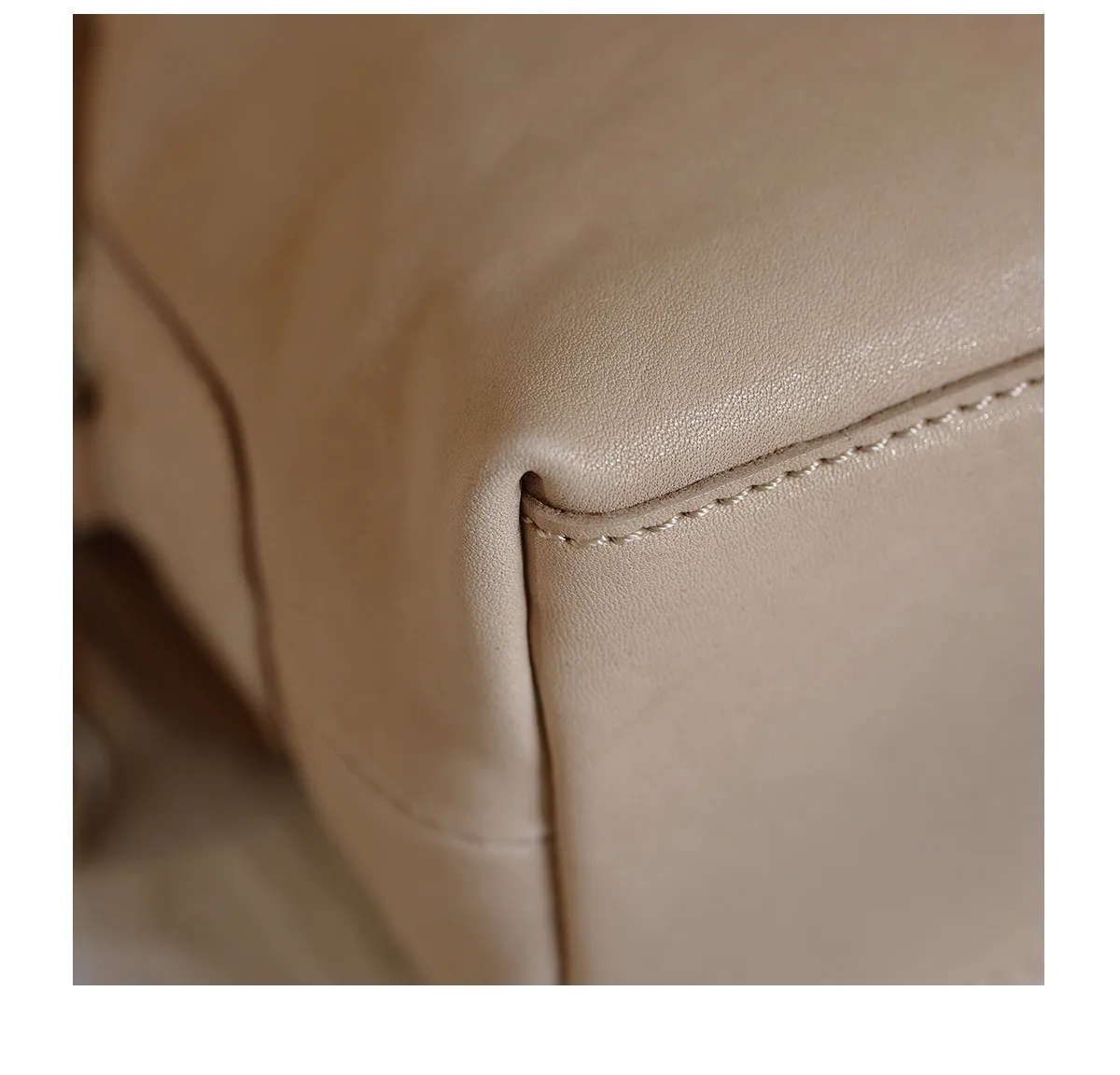PNDME Modedesigner handgefertigte Handtasche aus pflanzlich gegerbtem Rindsleder, lässige Luxus-Party-Handtasche aus weichem Echtleder, Damen-Umhängetasche – Detail 20