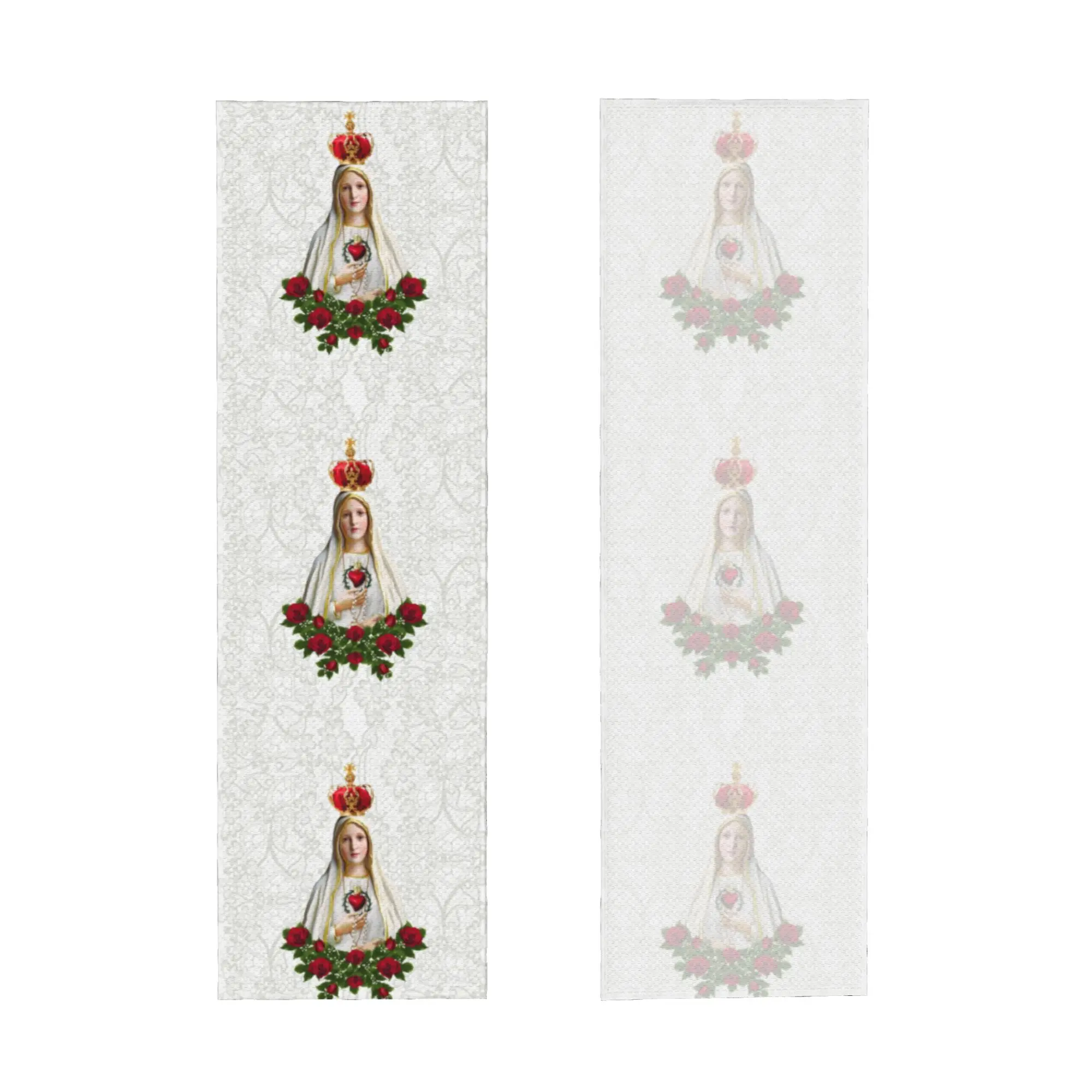 Cold Exercise Towel Our Lady of Fatima Virgin Mary Beach Sports Yoga Swimming Camping Towel Refreshing Sports Scarf Face Towels