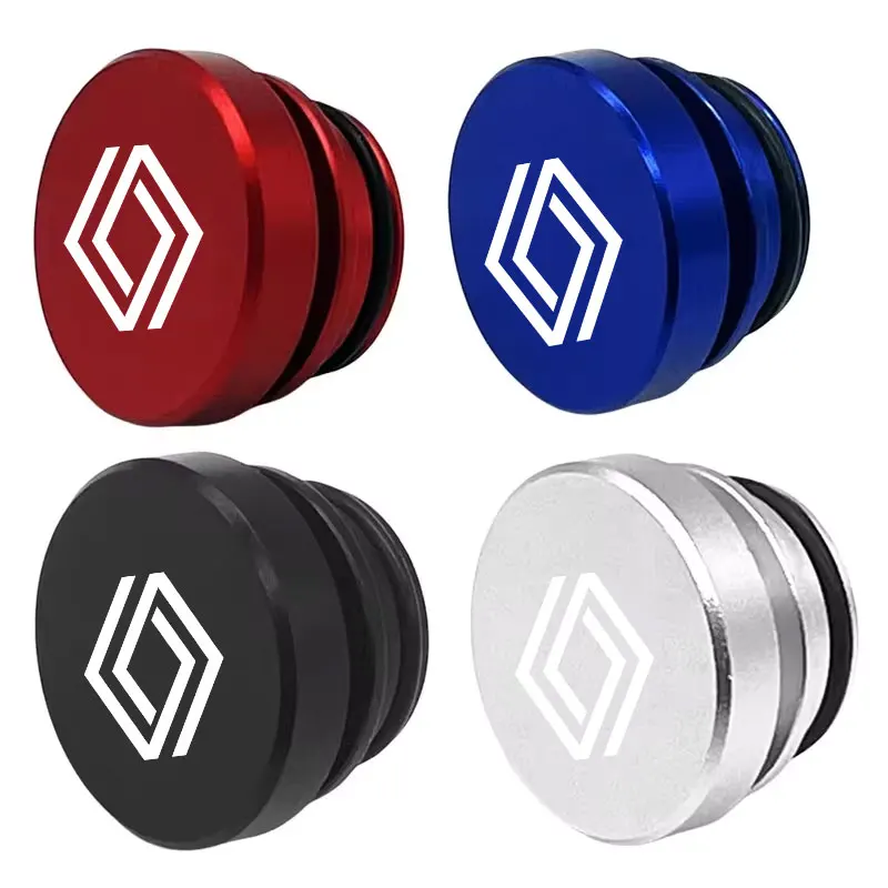 Cigarette Lighter Plugs Cover Dustproof Aluminum Alloy Cigarette Lighter Plug Fit for New Renault Car Replacement Accessories