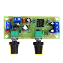 High-precision Single Supply Low Pass Filter Board Subwoofer Preamp Board 2.1 Channel DC 10-24v 22hz-300hz