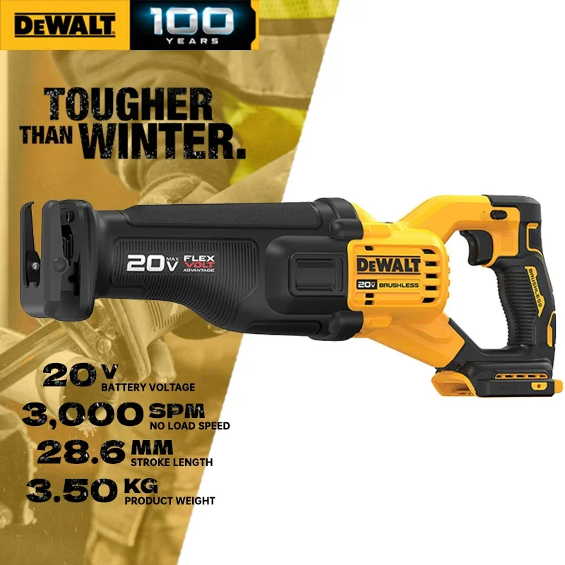 DEWALT DCS386 20V MAX Reciprocating Saw Advantage Brushless Motor Speed Adjustable Cordless Saber Saw Machine DCS386B