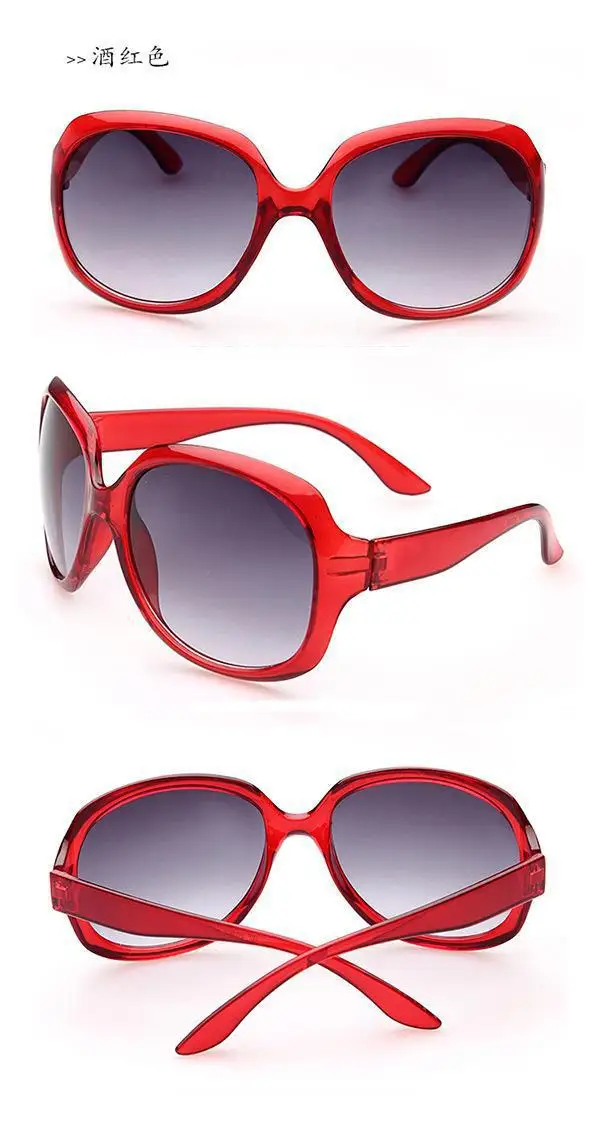 New Large Frame Circular Shape Sunglasses Women Design Brand Fashion Sun Glasses Outdoor Driving Lady Eyewear UV400 Gafas