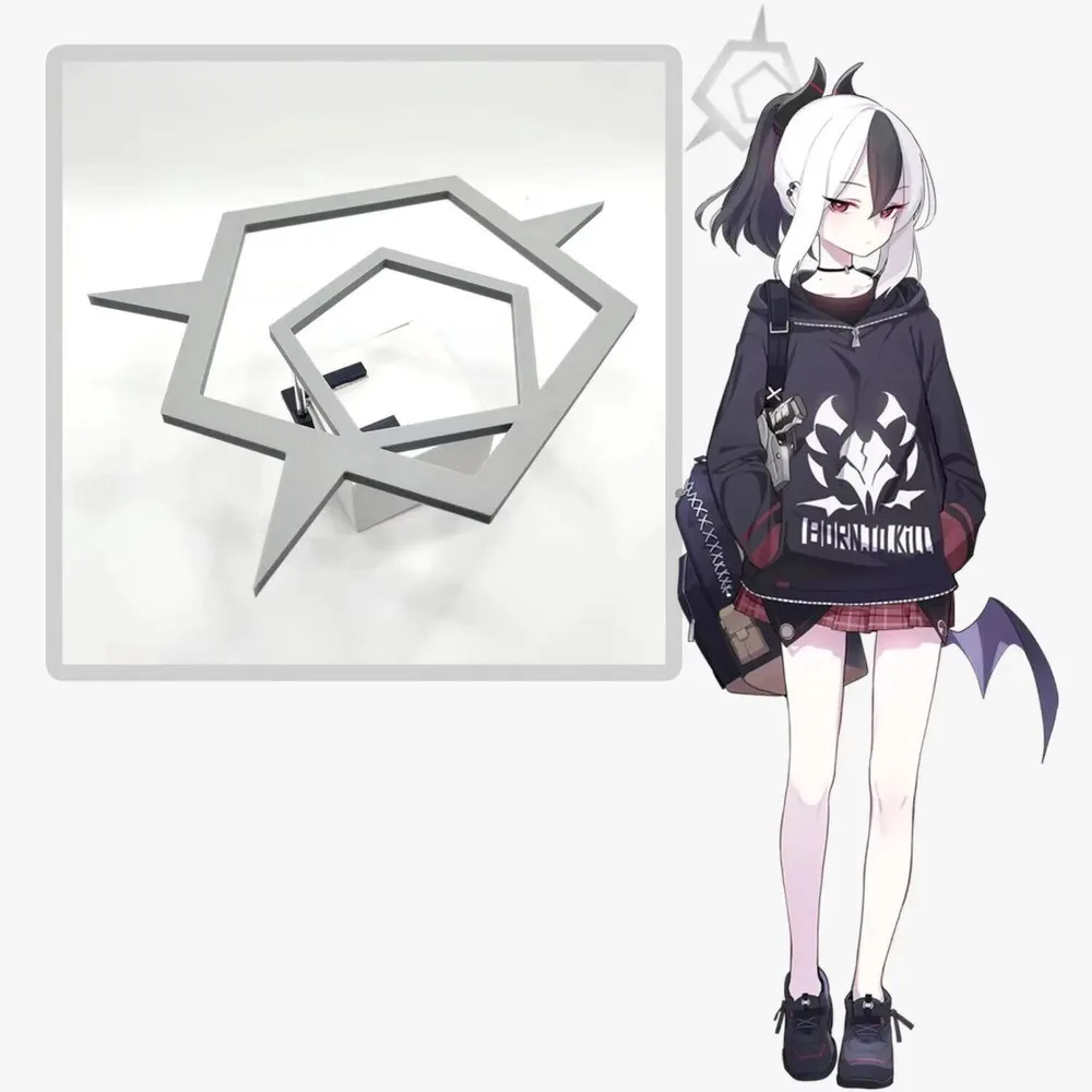 

Аниме Синий Архив Onikata Kayoko Головной Убор Cos Шпилька Ювелирные Изделия Косплей Заколка Для Волос Аксессуары Comic Con Реквизит Подарки Девушки