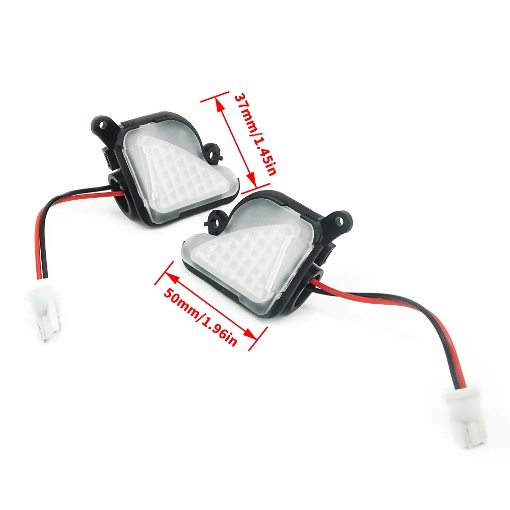 WF-2pcs No Error LED Under Side Mirror Puddle Lights for Skoda Superb 2 II 2019-2008 Octavia MK3 MK2 5E 2012-2019 LED Light