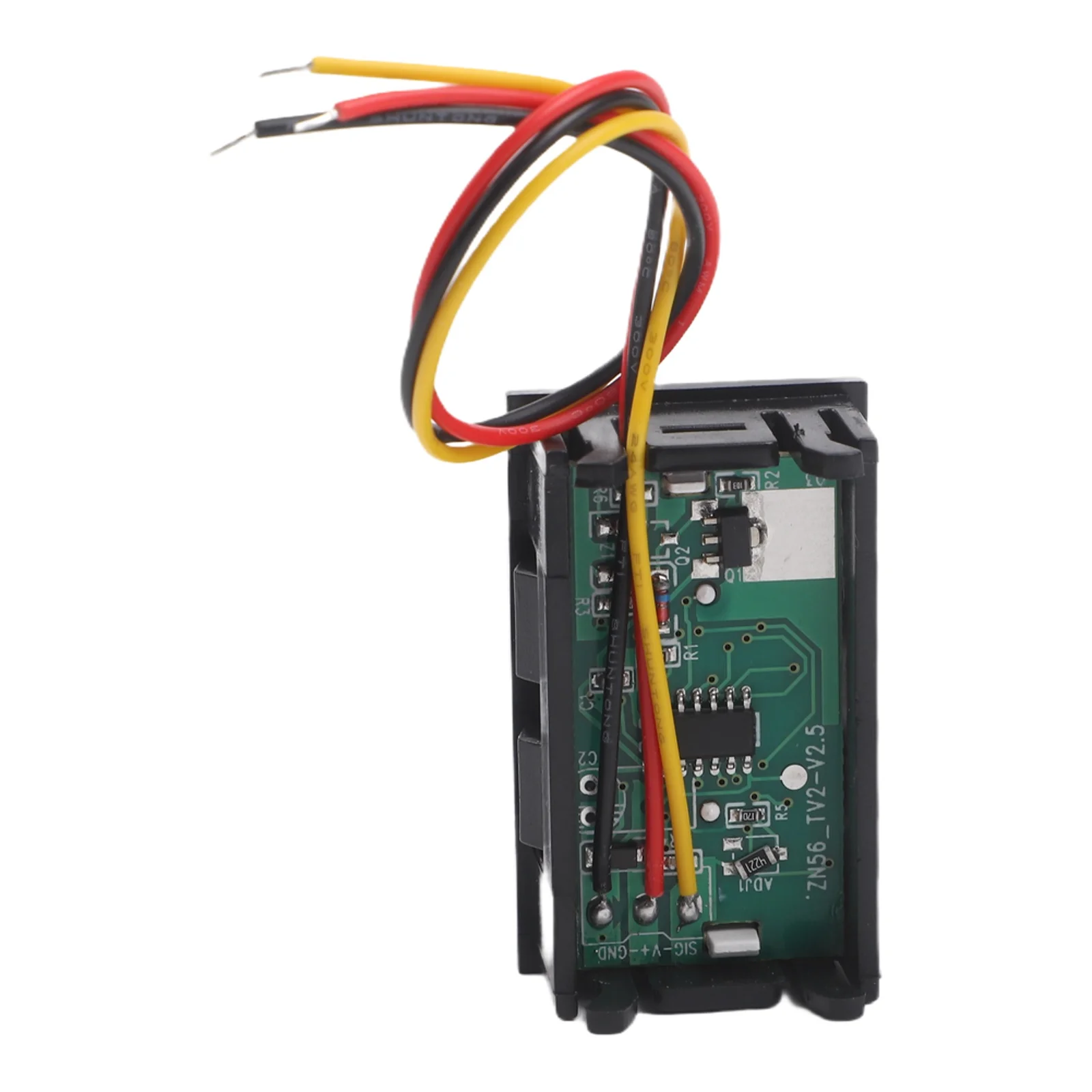 3 Wire Voltmeter DC Voltage Meter Battery Testing Length 20 Cm Allowable Error 1 Display Mode LED Digital Tube