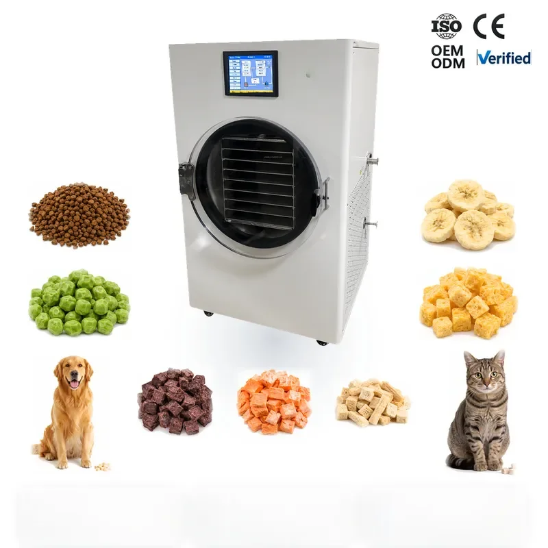 for Pet Food Manufacturer Vacuum Freeze Dryer Industrial Freeze Drying Machine for Freeze Dried Pet Snacks Production